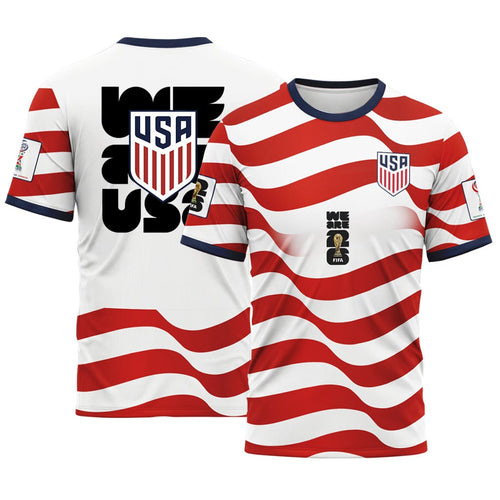 USA AOP T-Shirt Champion Spirit Home World Cup 2026