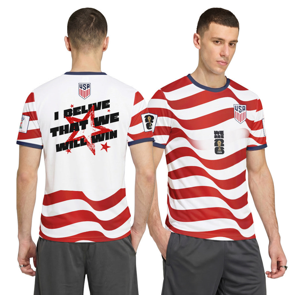 USA AOP T-Shirt World Cup 2026 Team USA Forever Home Version