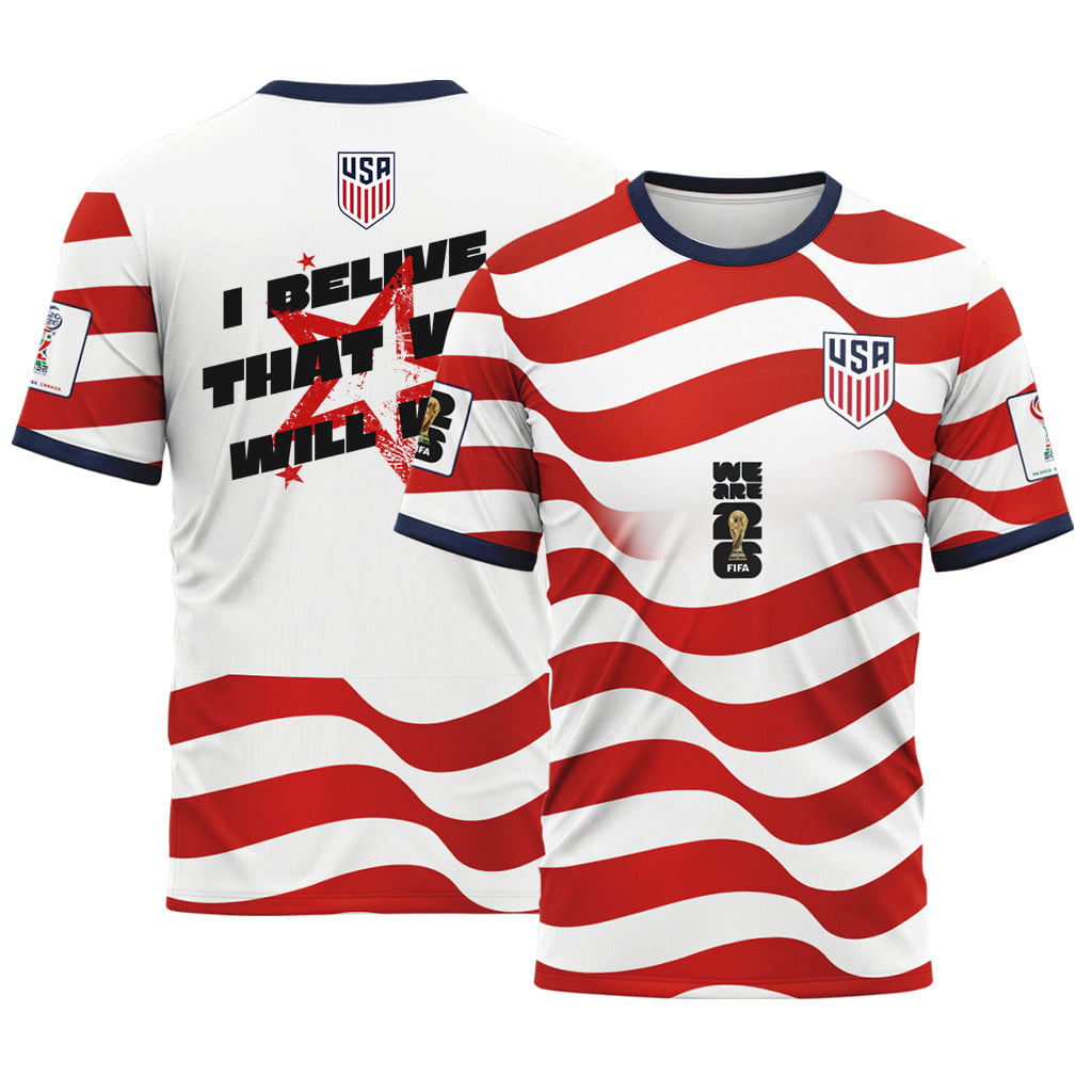 USA AOP T-Shirt World Cup 2026 Team USA Forever Home Version