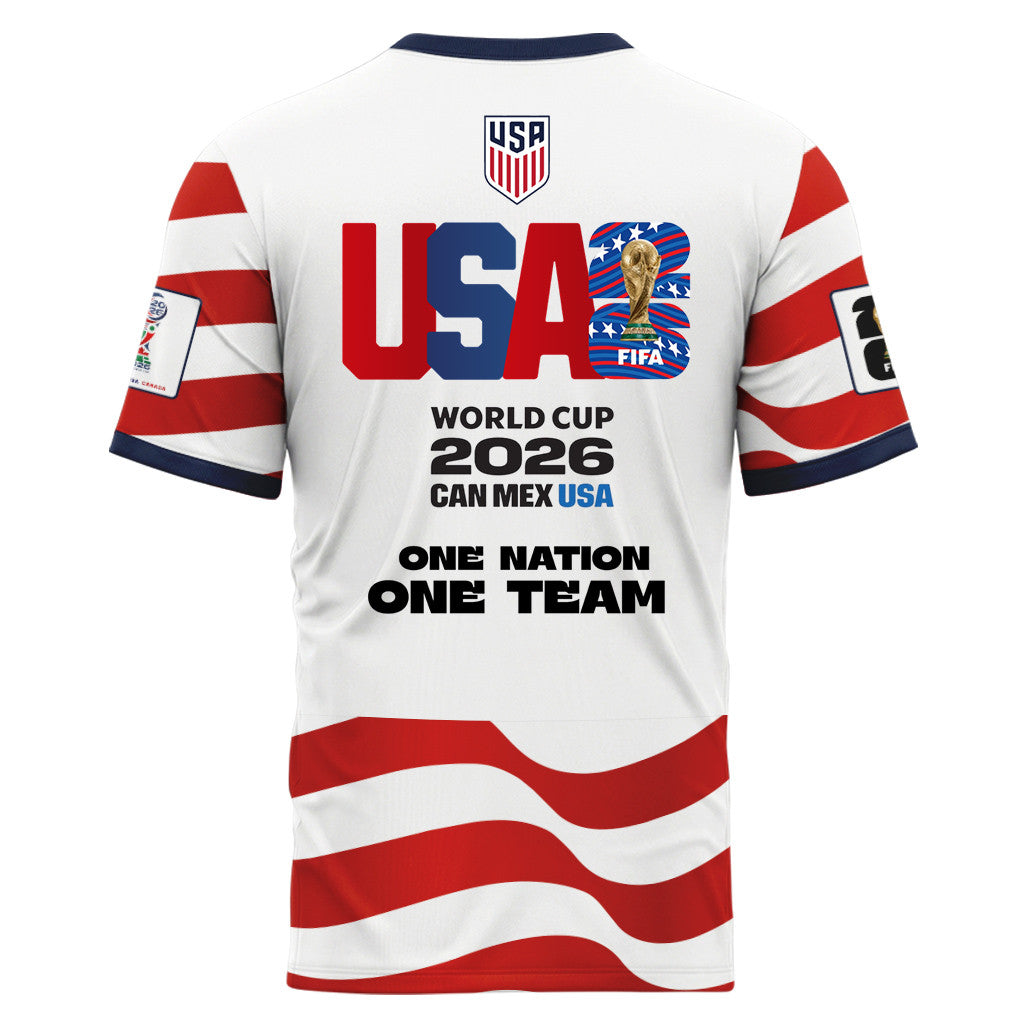 USA AOP T-Shirt World Cup 2026 Born To Win Home Style