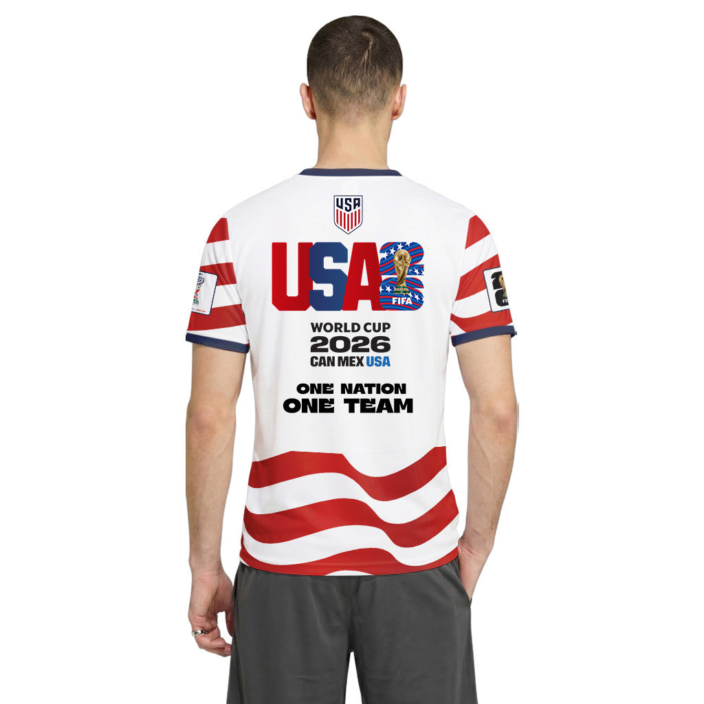 USA AOP T-Shirt World Cup 2026 Born To Win Home Style