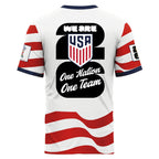 USA AOP T-Shirt World Cup 2026 United We Stand Home Version