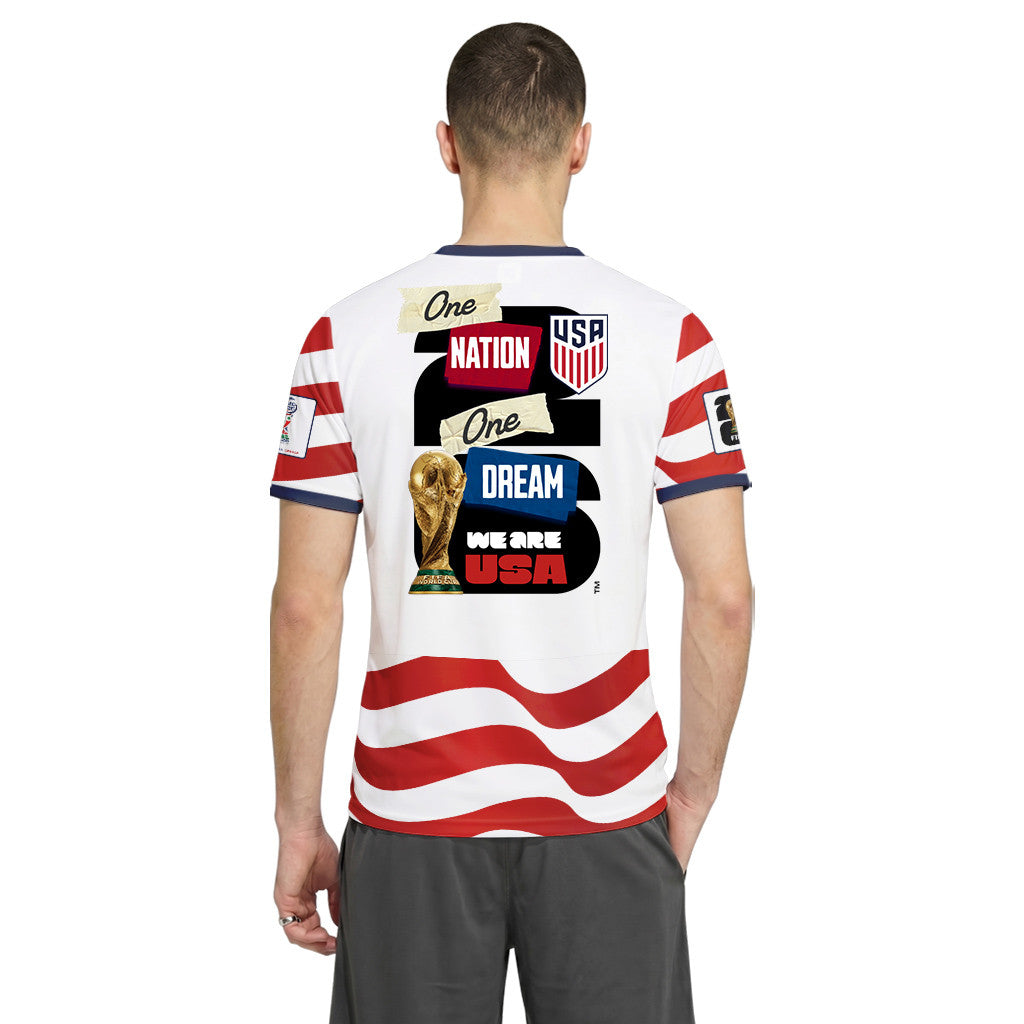 USA AOP T-Shirt World Cup 2026 American Dream Team Home Version