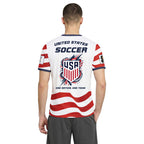 USA AOP T-Shirt World Cup 2026 Fearless American Pride Home Style