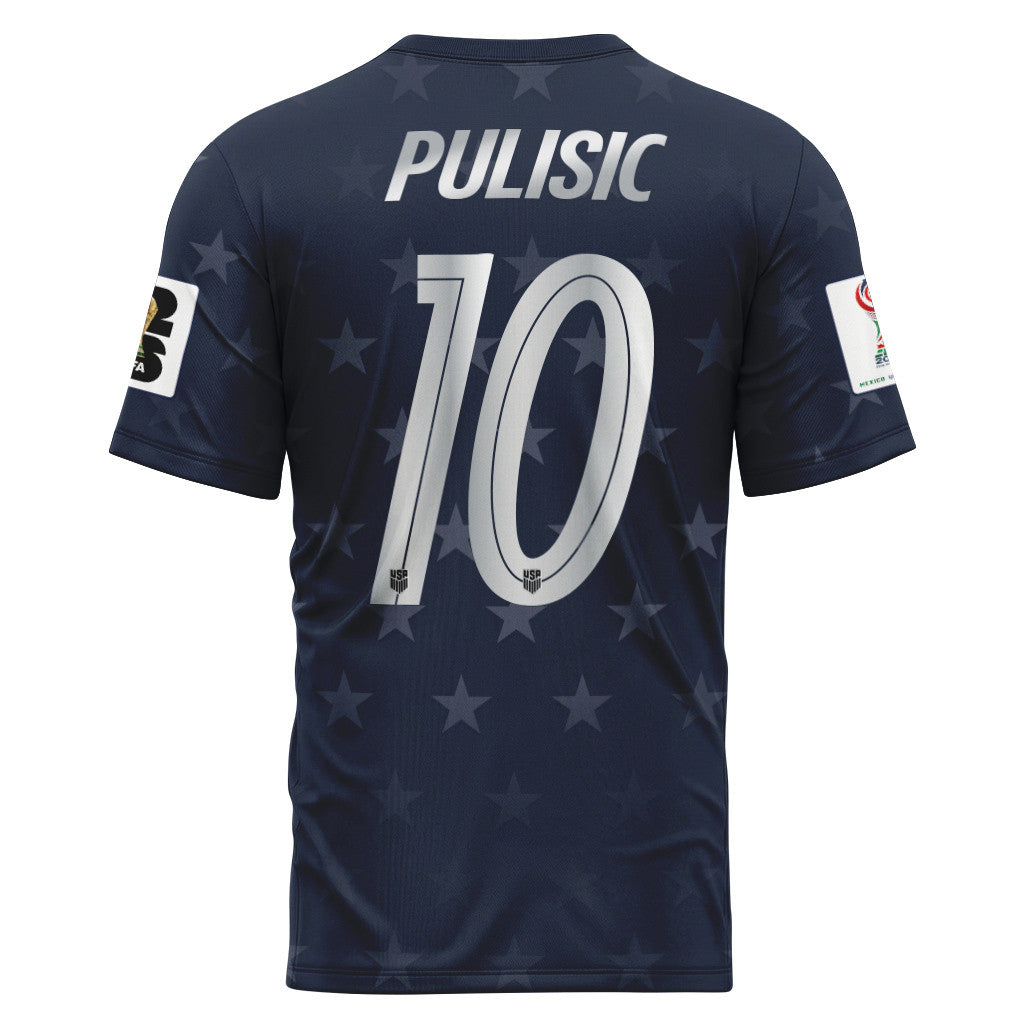 Christian Pulisic 10 2026 World Cup USA Away AOP T-Shirt