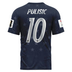 Christian Pulisic 10 2026 World Cup USA Away AOP T-Shirt