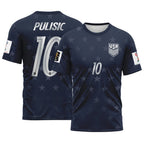 Christian Pulisic 10 2026 World Cup USA Away AOP T-Shirt