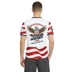 USA AOP T-Shirt World Cup 2026 USA Eagle Shield Graphic Home Style