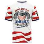 USA AOP T-Shirt World Cup 2026 Patriotic Eagle Art Home Edition