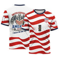 USA AOP T-Shirt World Cup 2026 Patriotic Eagle Art Home Edition