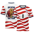 USA AOP T-Shirt World Cup 2026 One Nation One Team Champions Cup Home Edition