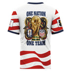 USA AOP T-Shirt World Cup 2026 One Nation One Team USA Home Version