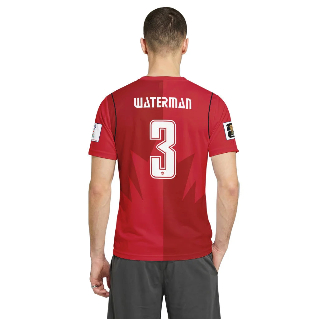 Canada Waterman 3 AOP T-Shirt World Cup 2026 Home