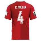 Canada K. Miller 4 AOP T-Shirt World Cup 2026 Home