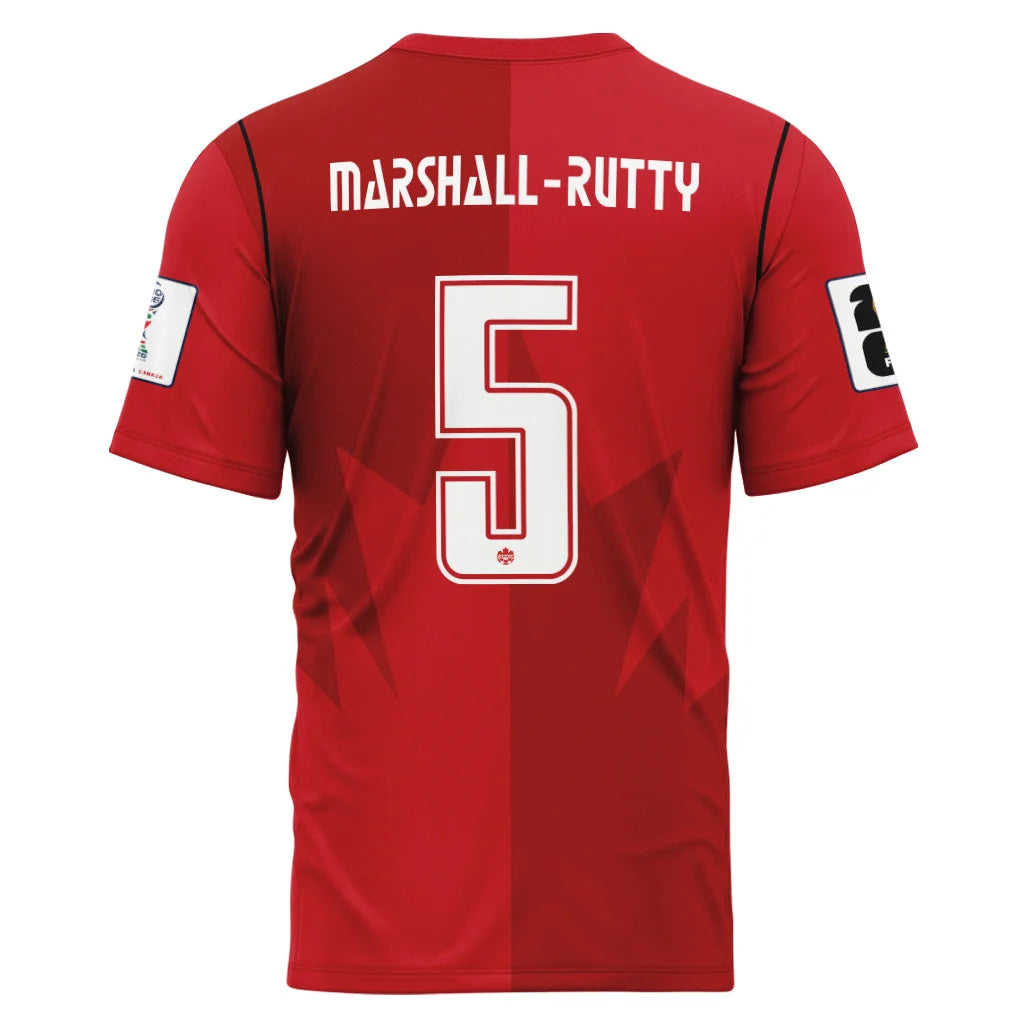 Canada Marshall-Rutty 5 AOP T-Shirt World Cup 2026 Home