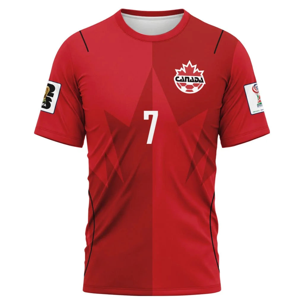 Eust?quio 7 AOP T-Shirt Canada World Cup 2026 Home