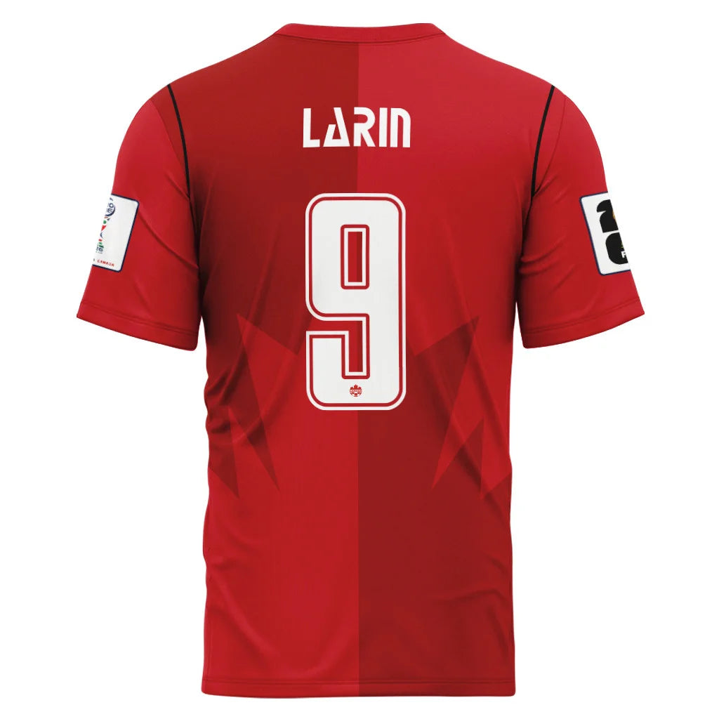 Larin 9 AOP T-Shirt Canada World Cup 2026 Home