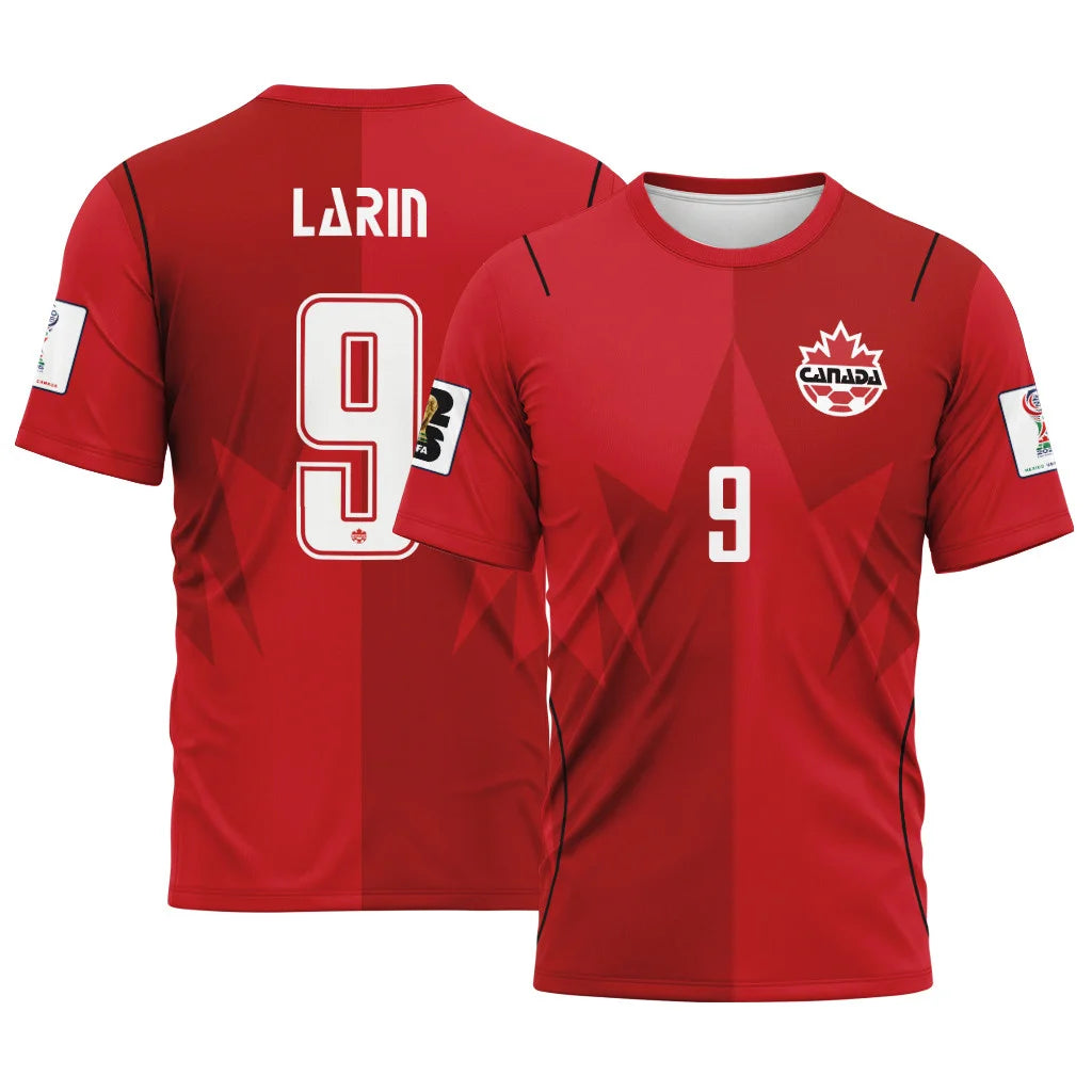 Larin 9 AOP T-Shirt Canada World Cup 2026 Home