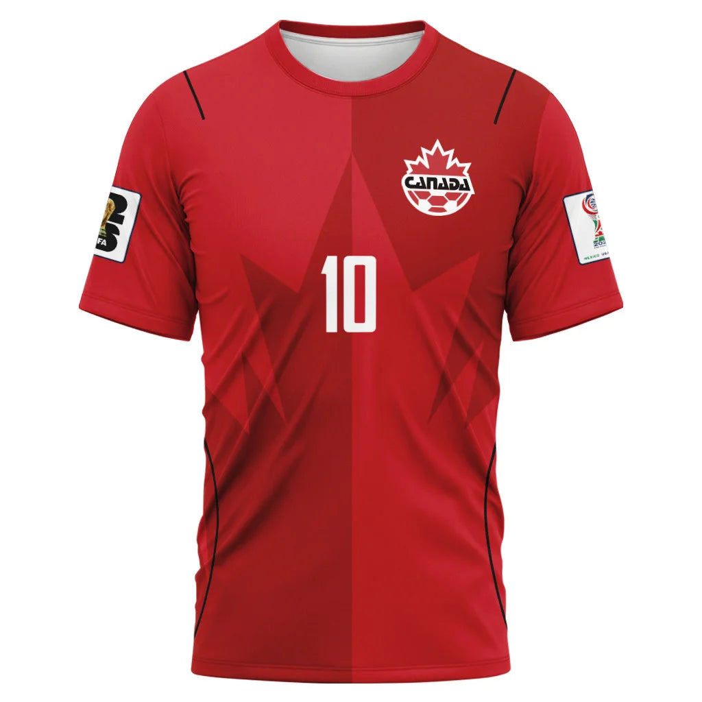 David 10 AOP T-Shirt Canada World Cup 2026 Home