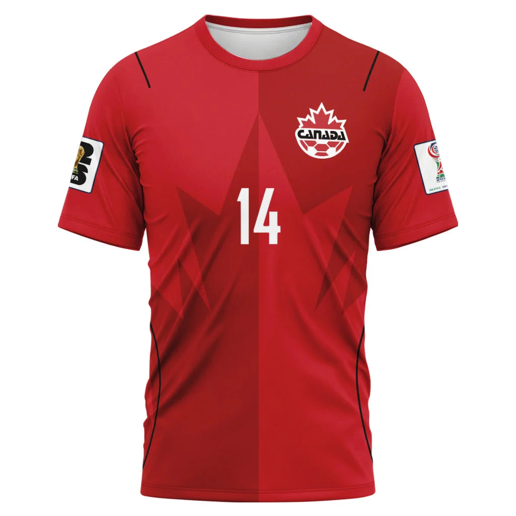 Choini?re 14 AOP T-Shirt Canada World Cup 2026 Home