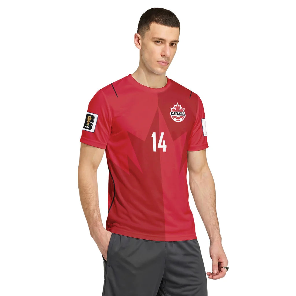 Choini?re 14 AOP T-Shirt Canada World Cup 2026 Home