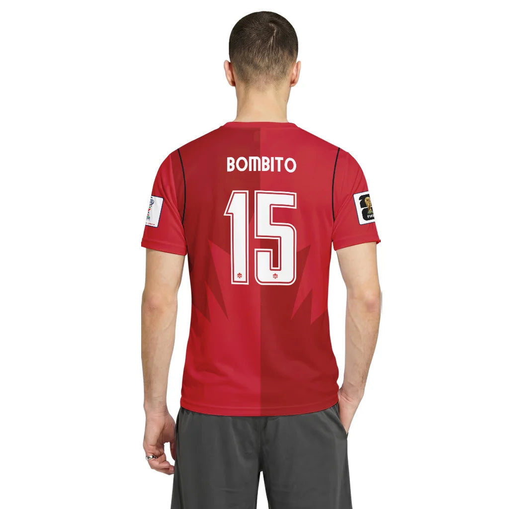 Bombito 15 AOP T-Shirt Canada World Cup 2026 Home