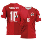 Oluwaseyi 16 AOP T-Shirt Canada World Cup 2026 Home