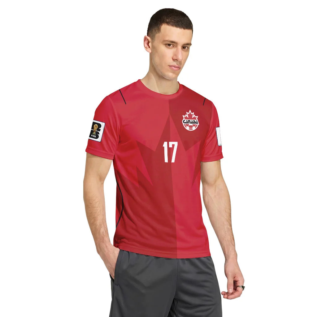 Buchanan 17 AOP T-Shirt Canada World Cup 2026 Home