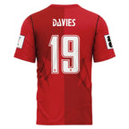 Davies 19 AOP T-Shirt Canada World Cup 2026 Home