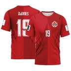 Davies 19 AOP T-Shirt Canada World Cup 2026 Home