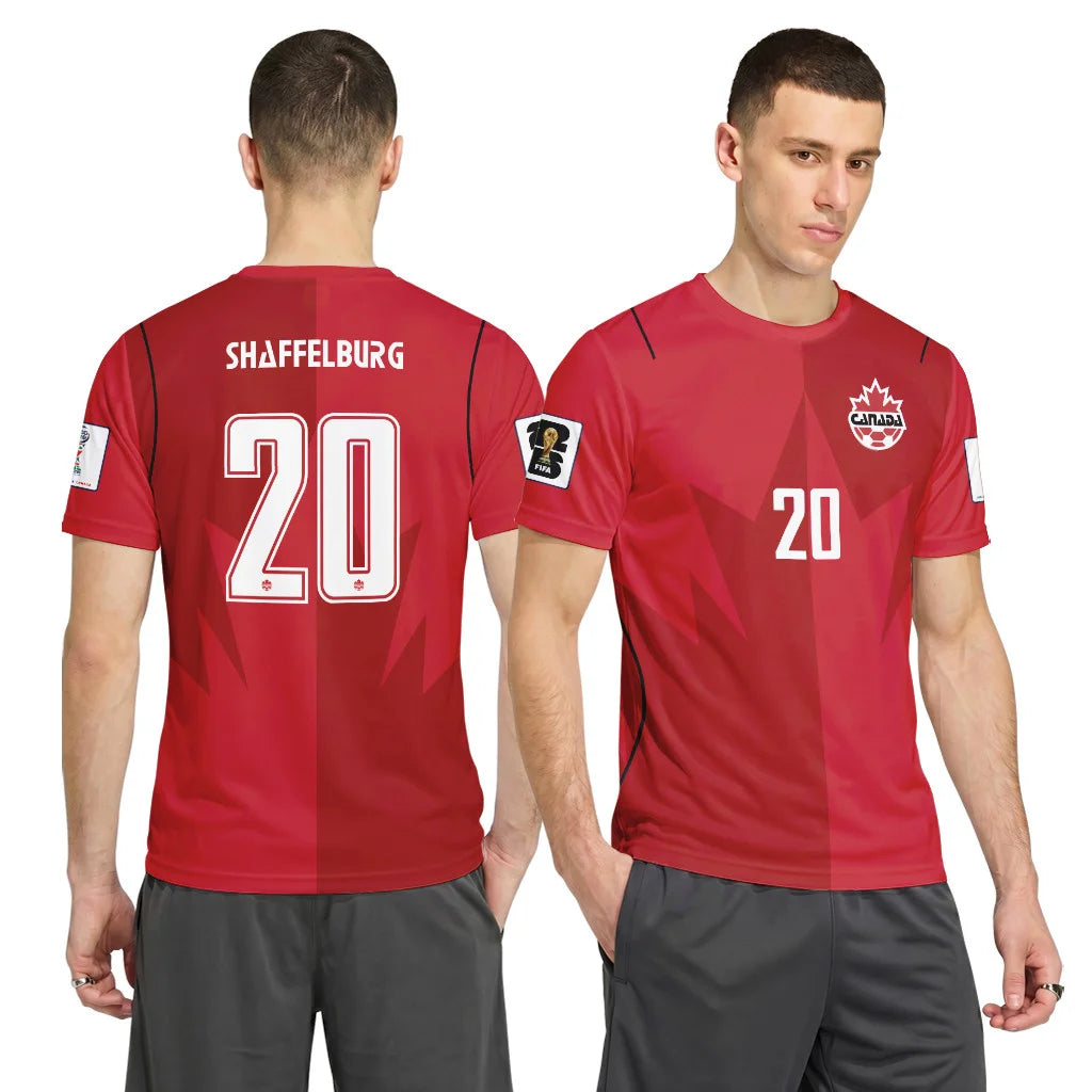 Shaffelburg 20 AOP T-Shirt Canada World Cup 2026 Home