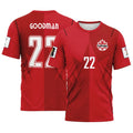 Goodman 22 AOP T-Shirt Canada World Cup 2026 Home