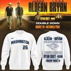 Washington Nationals x Jason Aldean And Luke Bryan 2026 Limited Edition White Hoodie T-Shirt