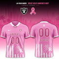 Las Vegas Raiders 2026 x Breast Health Awareness Night Limited Edition Football Jersey