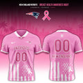 New England Patriots 2026 x Breast Health Awareness Night Limited Edition Football Jersey