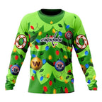 NHL Washington Capitals Specialized Christmass Tree Color And City’s Sport Teams Hoodie, T Shirt