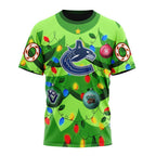 NHL Vancouver Canucks Specialized Christmass Tree Color And City’s Sport Teams Hoodie, T Shirt