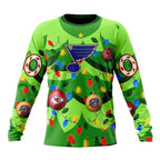 NHL St. Louis Blues Specialized Christmass Tree Color And City’s Sport Teams Hoodie, T Shirt