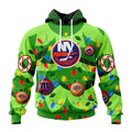 NHL New York Islanders Specialized Christmass Tree Color And City’s Sport Teams Hoodie, T Shirt