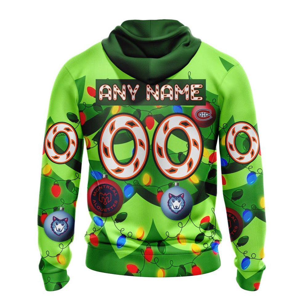 NHL Montreal Canadiens Specialized Christmass Tree Color And City’s Sport Teams Hoodie, T Shirt