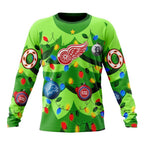 NHL Detroit Red Wings Specialized Christmass Tree Color And City’s Sport Teams Hoodie, T Shirt