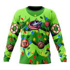 NHL Columbus Blue Jackets Specialized Christmass Tree Color And City’s Sport Teams Hoodie, T Shirt