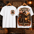 Johnnie Walker Harley Davidson Flaming Skull T-Shirt