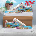 Jimmy Buffett Margaritaville Custom Air Force 1 Shoes, Tropical Parrothead Graphic Sneakers, Music Air Force 1 Shoes