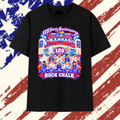 Kansas Jayhawks 128 Years Anniversary The Phog Allen Fieldhouse 4X NCAA Champions Rock Chalk T Shirt