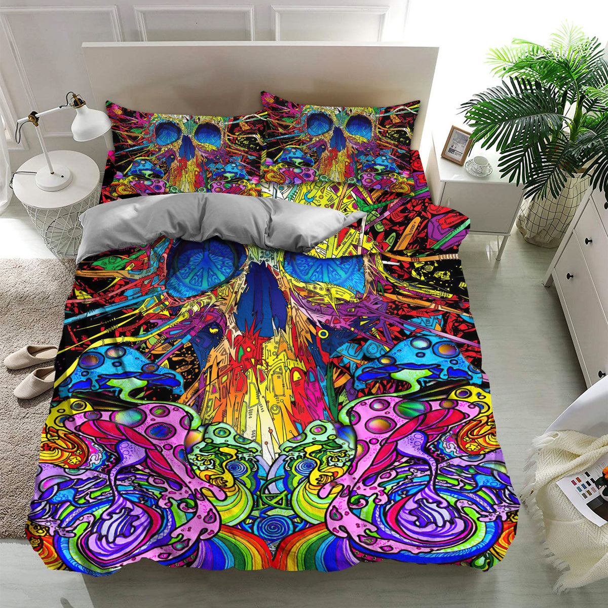 Hippie 4PCS Bedding Set - Open Spirit Bedroom Comfort