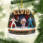 Elvis Presley Custom Shape 1-sided Acrylic Ornament – MAITM13519