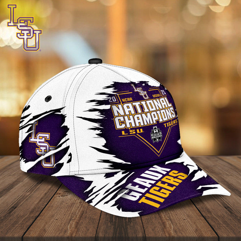 LSU Tigers Baseball 2025 National Champions Classic Cap – MAITM 11734