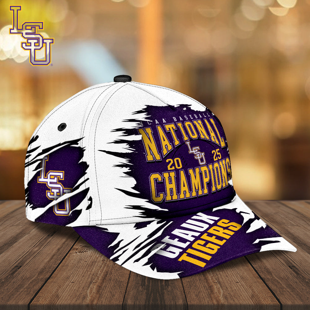 LSU Tigers Baseball 2025 National Champions Classic Cap – MAITM 11775