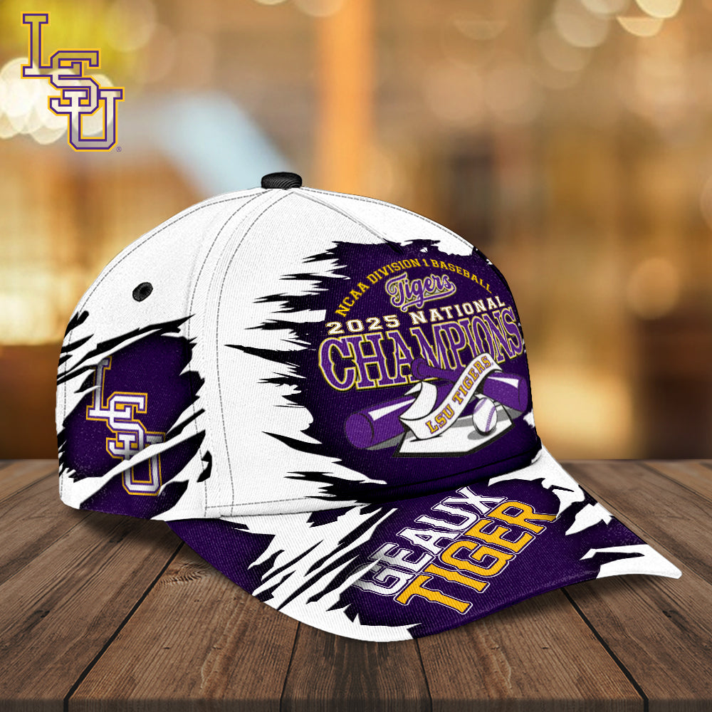 LSU Tigers Baseball 2025 National Champions Classic Cap – MAITM 11780